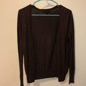 Chocolate brown cardigan